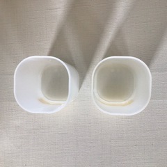 美品 無印良品 再生ポリプロピレン入りブラシ/ペンシルスタンド 2個セット の画像