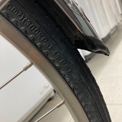 miyata ベルトドライブ27インチ自転車　※キズ、Rタイヤヒビありの画像