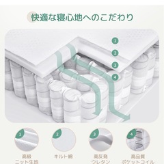 セミダブルマットレス【お譲りする方決まりました】の画像