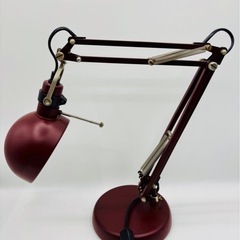 【 廃盤カラー】IKEA FORSÅ フォルソー ワークランプ ワインレッドの画像