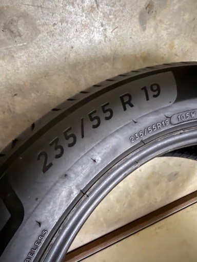 ミシュランe-プライマシー　235/55R19 4本