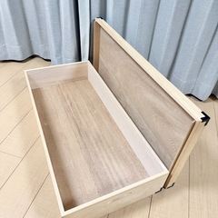 桐 衣装ケース 1段 桐箱 桐ケース ①の画像