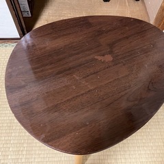 【0円】木製ローテーブル の画像