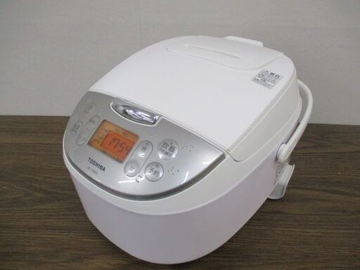 G∀小287 炊飯器 中古家電 東芝 RC-10MSL 2023年製 5.5合炊き 検：TOSHIBA 炊飯ジャー マイコン炊飯器 岩槻区/足立区