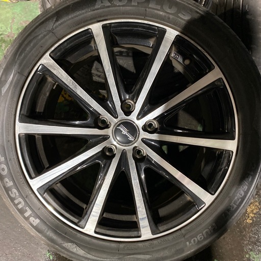 メイヘムホイール&スタッドレス4本セット WEDS（ウェッズ） ホイール4本セット RIZLEY MS ライツレー 17インチ