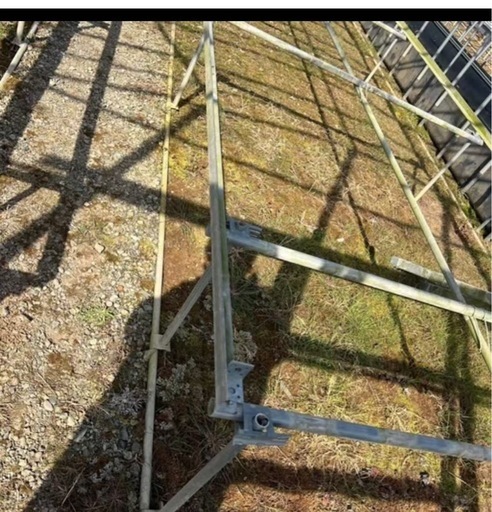 植物栽培用ベンチ（棚台）30m × 2列セット