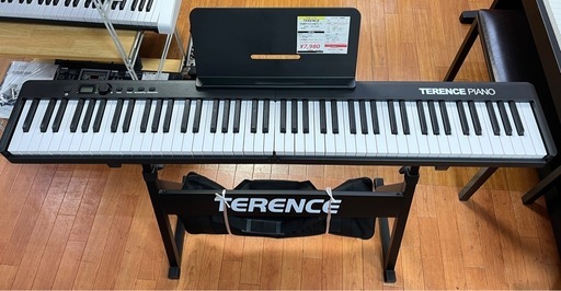 TERENCE 88鍵折り畳み式電子ピアノ X88C【リサイクルマート下関店】