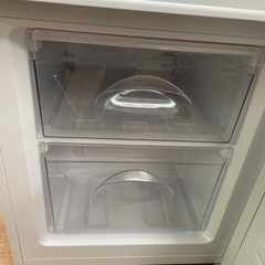 ☆ドリーム荒牧店☆ジモティー割引有☆【クリーニング済】ニトリ/2ドア冷蔵庫/106L/NTR-106WH/2022年製の画像