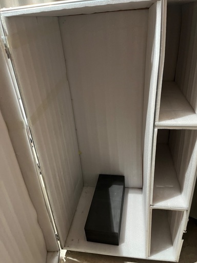 機材搬入用大型コンテナボックス