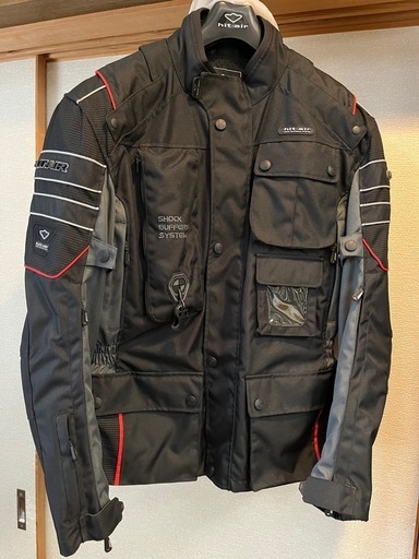 【走行未使用】hit-air エアバッグジャケット Motorrad-2（Lサイズ）＋コネクター付