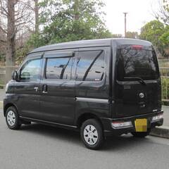 車検２年付き　トヨタ　ピクシスバン　クルーズ　新型　後期　最終型　走行小　希少ブラック　自動ブレーキ　軽バン　高級ＴＶナビの画像