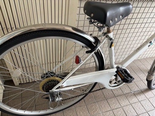27インチ 6段変速自転車
