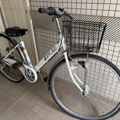 27インチ 6段変速自転車の画像