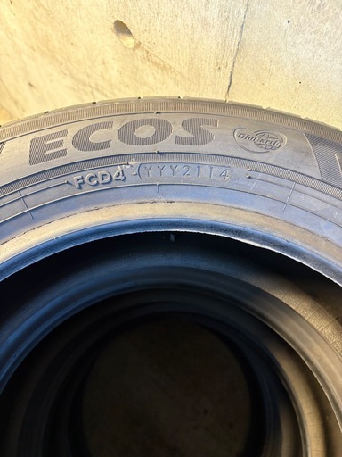 お取引き予定者様決定！ヨコハマ　ECOSブルーアース185-55-15 ４本