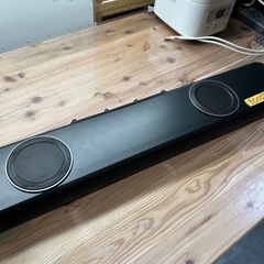 【サウンドバー】【スピーカー】【※リモコン無し】クリーニング済み【管理番号0306】野の画像
