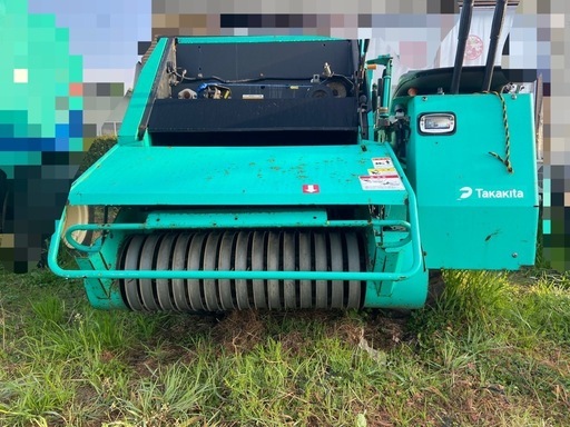 タカキタ 自走ロールベーラー SR-612D 自走式 セル付き 小型 牧草 梱包機 集草 中古 引き取り限定