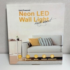 LEDネオンサイン ムーンキャット 猫 USB調光 壁掛けの画像