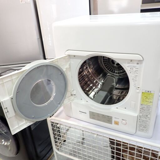 美品 Panasonic パナソニック 6.0kg 電気衣類乾燥機 NH-D603-W 2020年製 取扱説明書 替フィルター1枚付き 　　72