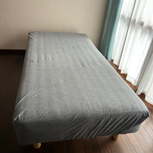 MUJI 無印良品　脚付マットレス　ポケットコイル　シングルサイズ