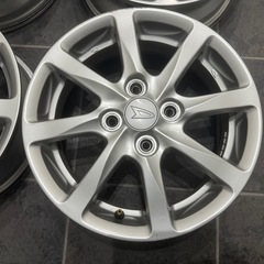 ダイハツ タント 純正ホイール 14インチ PCD100 4H 4.5j ムーヴ の画像