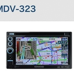 ケンウッド MDV-323 カーナビの画像