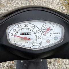 SUZUKI アドレスv50 後期モデル　実働　4サイクルFI車　大人気車種　激安　低走行距離の画像