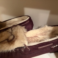 モカシン風シューズ　23.5 Mの画像