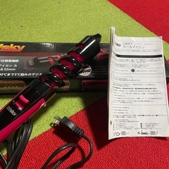 値下げ　クルクルできるヘアアイロンの画像