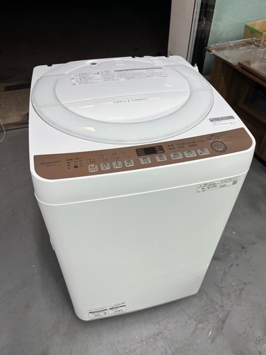 【✨2021年製✨】SHARP全自動洗濯機7kg