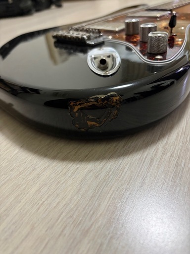 【引き取り限定】Fender Black top Stratocaster