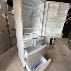 NO B889🌈福岡市内配送設置無料✨🌈冷蔵庫 HWタイプ クリスタルホワイト R-HW48N-XW [475L /6ドア /観音開きタイプ]  2020年式の画像