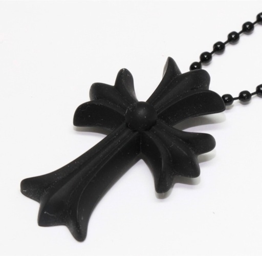 Chrome Hearts クロスラバーネックレス