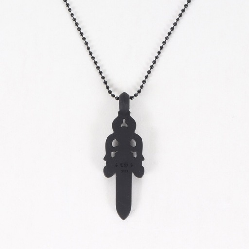 Chrome Hearts ダガーラバーネックレス