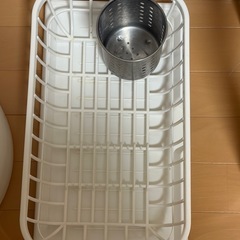 水切り　バスケット　トレイ 調理器具(トング、おたま、しゃもじ) の画像