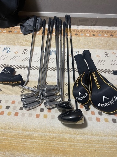 初心者ゴルフバッグセット[Callaway][WARBIRD]