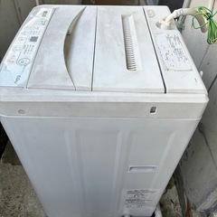 【価格交渉中】ヤマダセレクト　6k全自動電気洗濯機 家庭用（YWM-T60H1)の画像