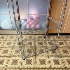 スチールラック　板天板　収納の画像