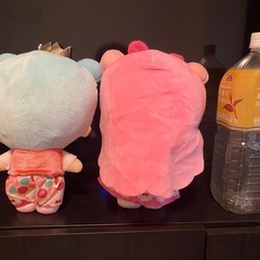 【2体セット・美品】リトルツインスターズ（キキ＆ララ）ぬいぐるみセットの画像