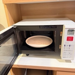【取引予定者決定】SHARP 電子レンジ 動作OK 自宅引き取りの画像