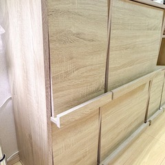 LOWYA フラップ扉 収納 北欧家具の画像