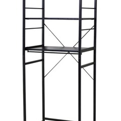 キッチン収納　ゴミ箱上ラックの画像