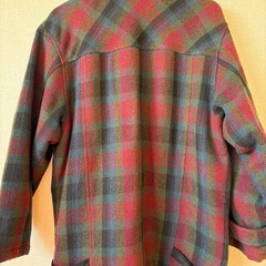 Lacoste（ラコステ）チェック柄ウールコート　ウールジャケットの画像