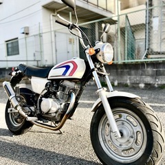 『人気』白色　エイプ100 ヨシムラマフラーの画像