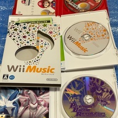 wii  ソフト　8本　wii Ｕゲームセットの画像