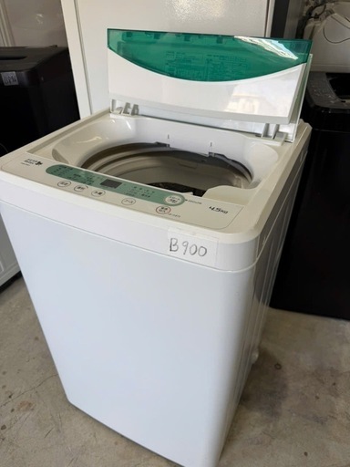 NO B900?福岡市内配送設置無料✨?ヤマダ電機オリジナル　全自動電気洗濯機　(4.5kg) HerbRelax YWM-T45A1