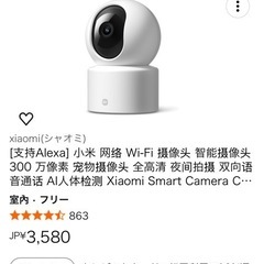 XiaoMi 防犯カメラの画像