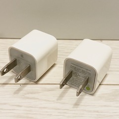 iPhone、純正充電器、2個セット、USB Type-Aの画像
