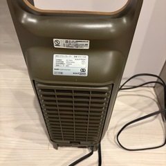 【美品】人感センサー付セラミックヒーターの画像