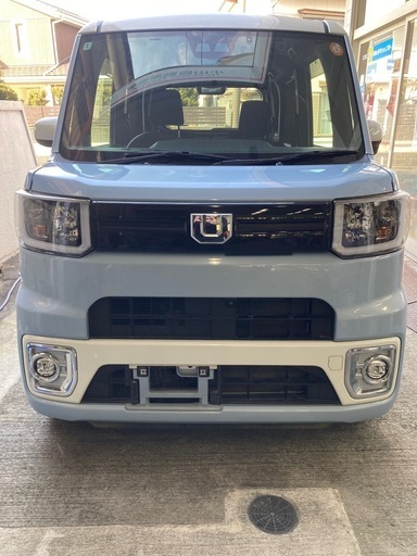 ウェイク　ボンネット　美品　ミストマイカブルー