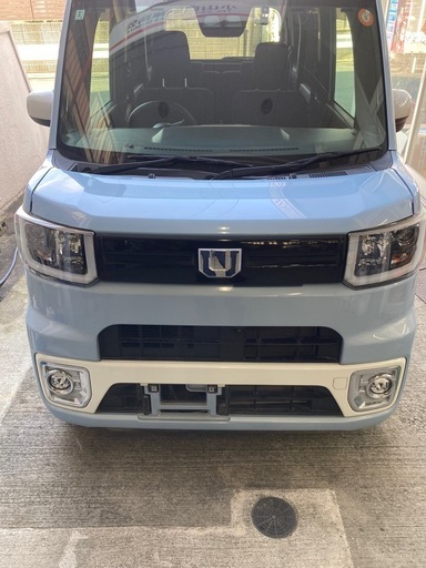 ウェイク ボンネット 美品 ミストマイカブルー